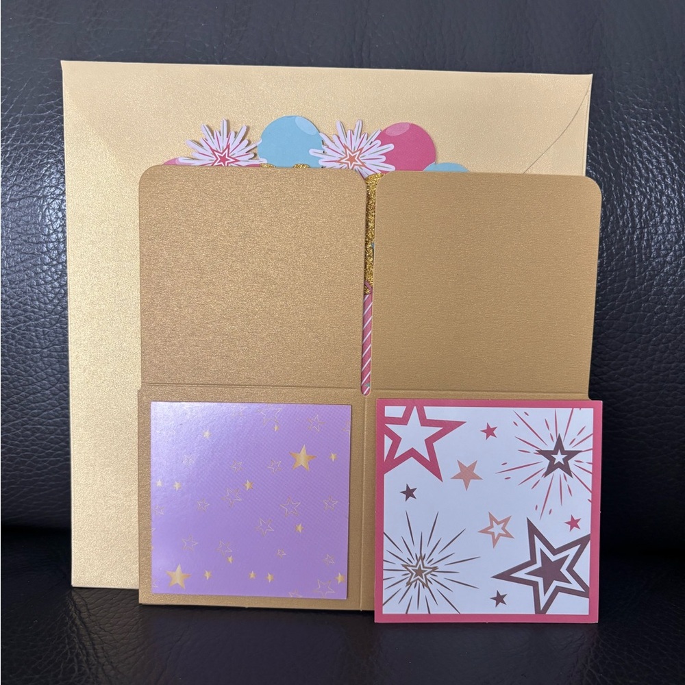 Colorful Pop-Up Birthday Card - Picture 3 of 4